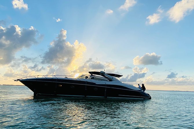 Cancun Private 60FT Yachts Rental for up to 20 People - Your day on the water: how the cruise, swims, and snorkeling fit together