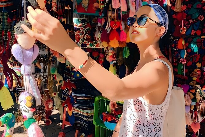 Cancun Private Shopping Tour! City Sightseeing - Kukulcan Plaza on Blvd Kukulcan: high-end shopping with sea-and-lagoon views