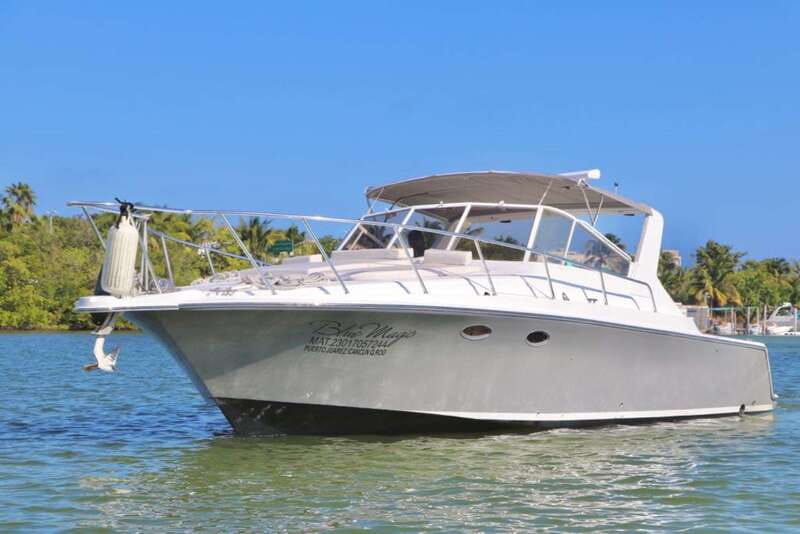 Cancún: Private Yacht Tour - The Isla Mujeres Part: Reef Time and Guided Snorkeling