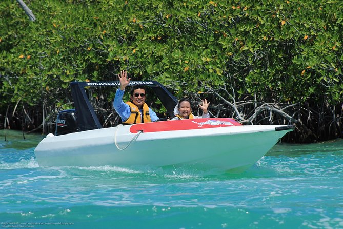 Cancun speedboat and snorkel tour: shared speedboat - Shared boats, timing, and why the group size matters