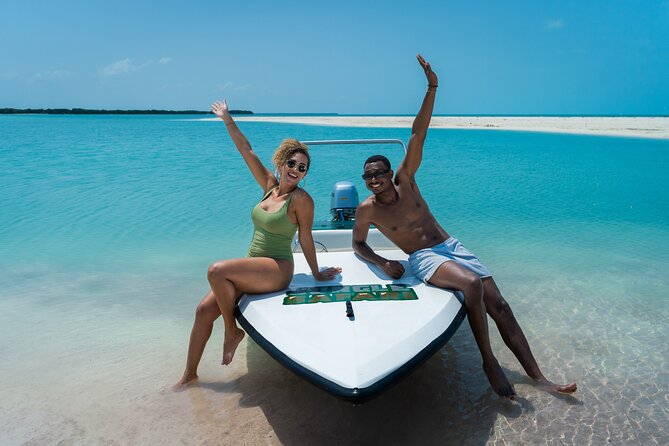 Cancun: Speedboat tour to a Virgin Beach - Chacmuchuc Lagoon stop: mangroves, narrow channels, and wildlife-spotting