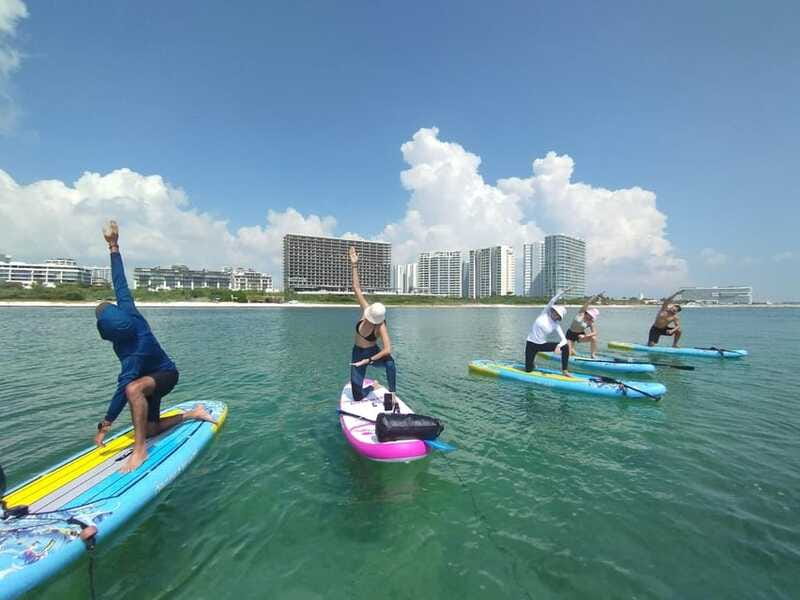 Cancún: Sup Yoga and Meditation over the Caribbean Sea - Why the Quiet Puerto Cancún Beach Matters