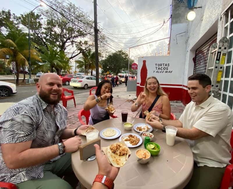 Cancun Taco Tour: Street Food & Tequila Tasting in Downtown - Your taco route: 6 to 8 tastings with Yucatecan, seafood, and trompo pastor