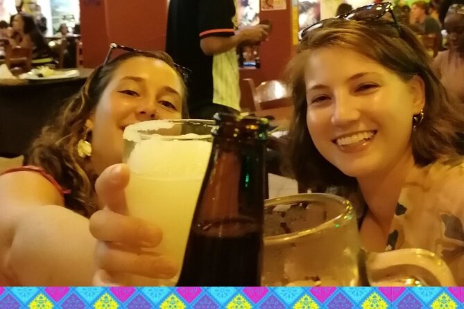 CANCUN TACO TOUR - The Taco Attack - Tacos, Tequila & More - Stop 3 at Pescaditos: beer-battered fish and shrimp tacos