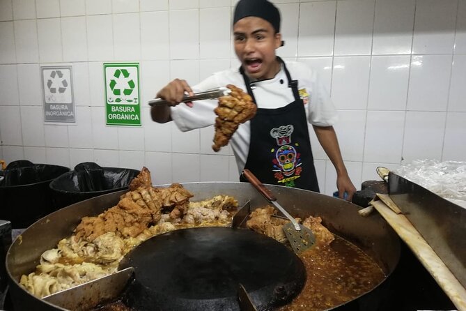 CANCUN TACO TOUR - The Taco Attack - Tacos, Tequila & More - Stop 4 in meat country: suadero, chorizo, tripe, and quesadilla