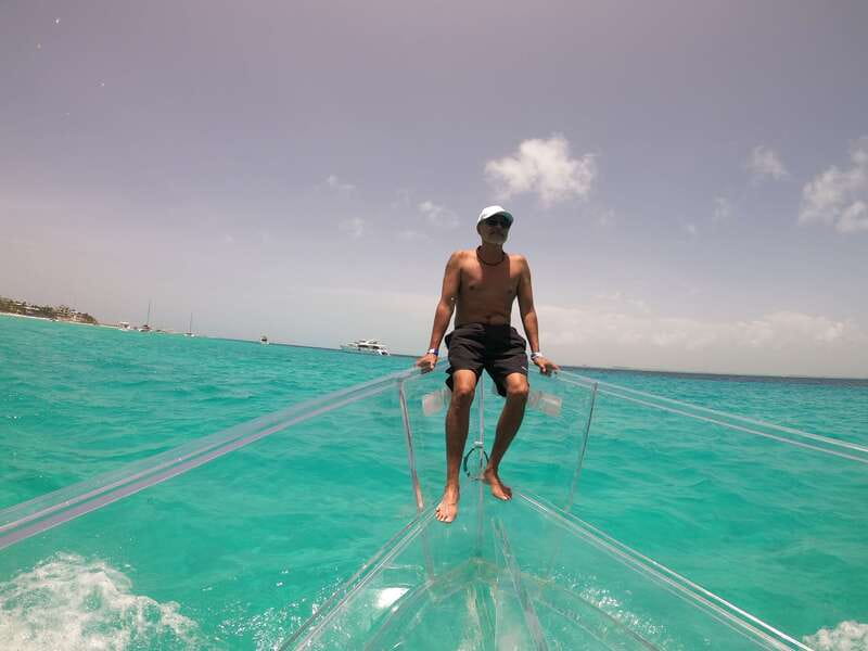 Cancun: Transparent Boat Tour with Drinks - Dock fee: the one extra cost you must plan for
