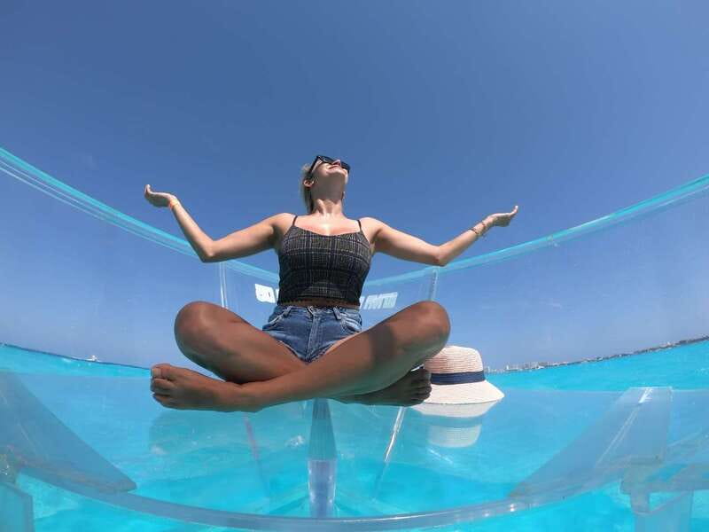 Cancun: Transparent Boat Tour with Drinks - The route timing: 75 minutes goes fast