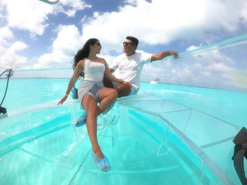 Cancun: Transparent Boat Tour with Drinks - What you should bring so the tour feels comfortable