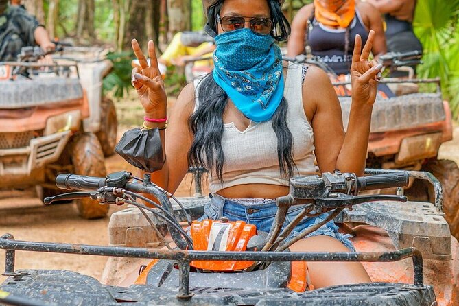 Cancun Wild Day: Zip Lines + ATVs + Cenote + Lunch - The real attraction: ATV, zip lines, and a cenote in one day