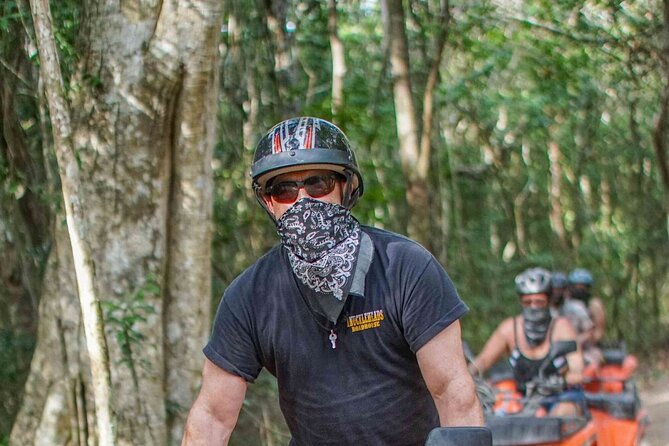 Cancun Wild Day: Zip Lines + ATVs + Cenote + Lunch - Cenote time: swim, explore, then cool off in comfort
