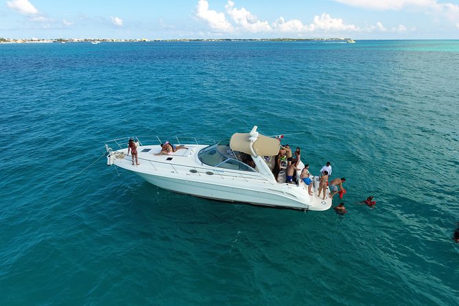 Cancun Yacht Charter to Isla Mujeres with Snorkeling -SR41H4 - A private 4-hour yacht day that feels like Cancun’s shortcut to the good stuff
