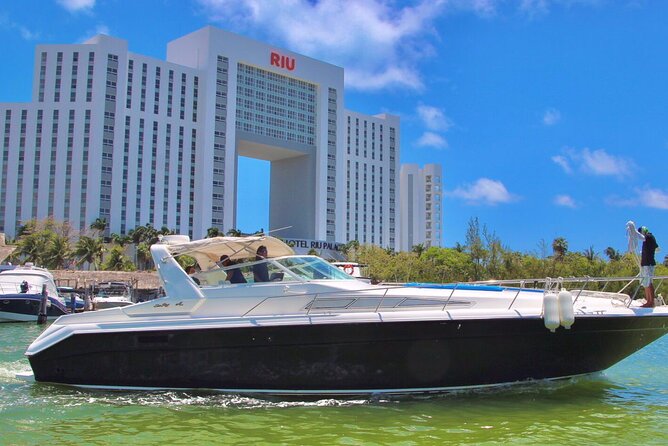 Cancun yachts rental BEATIFUL YACHT 46FT, 15 PAX MAX 25P6 - What’s included (and what it changes about your day)