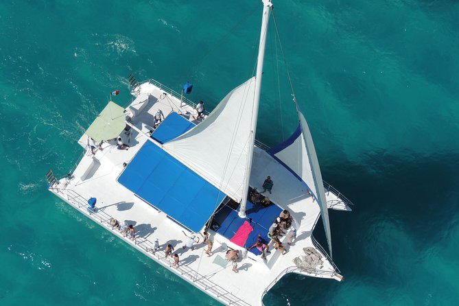 Catamaran Adventure in Cancun - Stop 3: Isla Mujeres beach club with lunch and activities (about 3 hours)