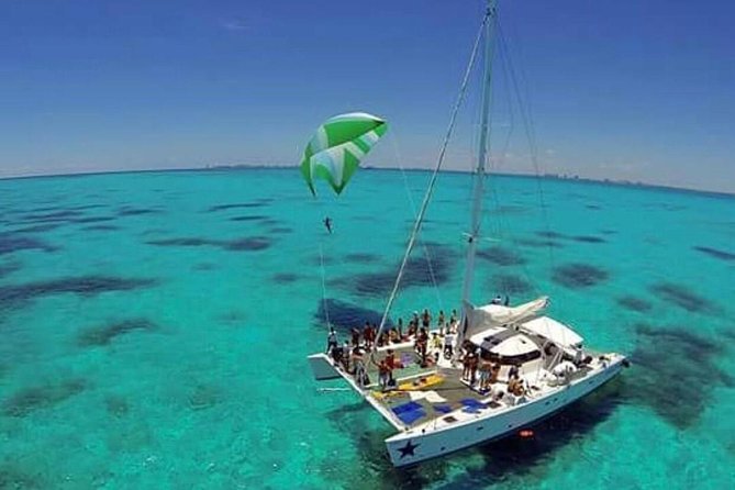 Catamaran Adventure in Cancun - Stop 4: Slow return to Cancun, with possible sail moment