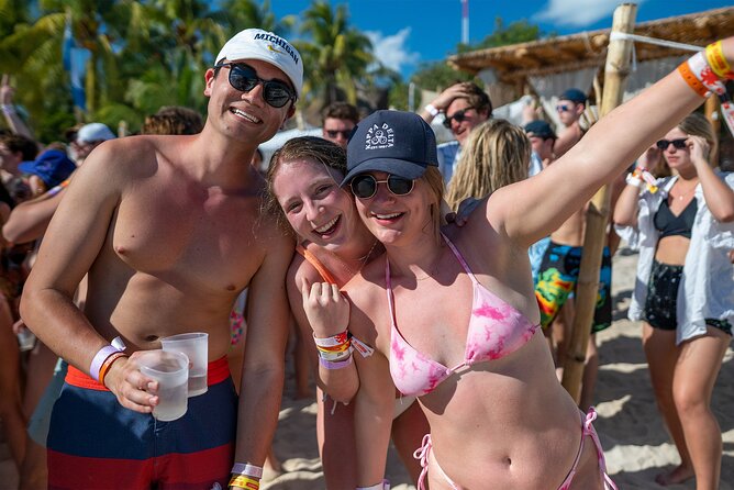 Catamaran Adventure Isla Mujeres with Snorkeling and Beach Club - Marina Sailaway check-in: wristband, snorkel gear, and a quick safety run