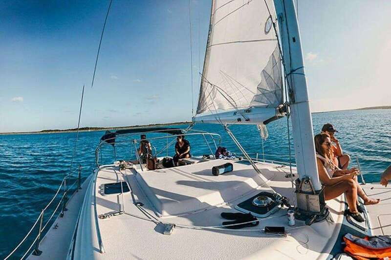 Catamaran party Isla Mujeres with drinks & lunch - Playa Norte Beach Club: Where the Day Actually Feels Like a Vacation