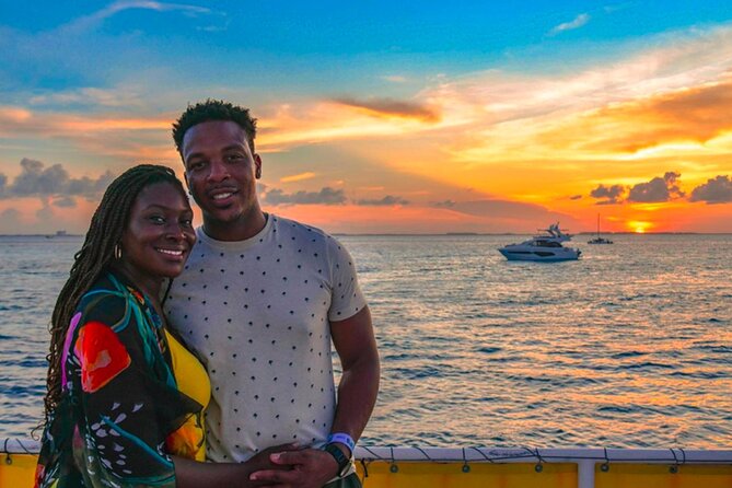 Catamaran Sunset Cruise to Isla Mujeres from Cancun - A 4 pm cruise that turns the whole day toward sunset