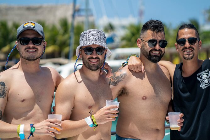 Catamaran Tour to Isla Mujeres Open bar and Lunch - Open Bar Return to Cancun With Music and Caribbean Views