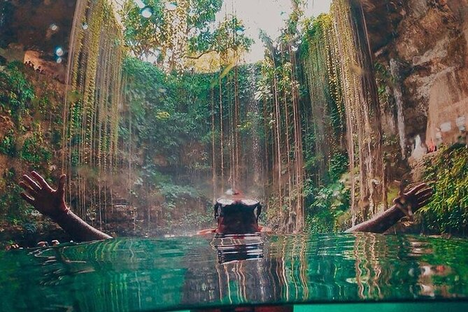 Chichen itza Deluxe Ancestral Cenotes Ik-il and Suytun - Ik-Kil Cenote: The Most Photo-Friendly Stop With a Swim Window