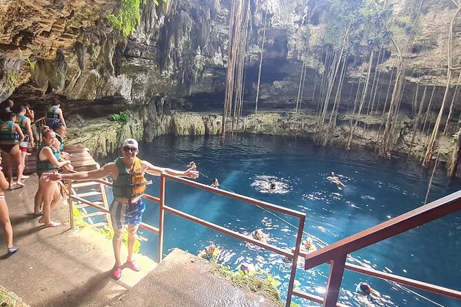Chichén Itzá Marvels Day Trip:Cenote Oxman & Valladolid Adventure - Cenote swim at Cenote Oxman: how to protect your time