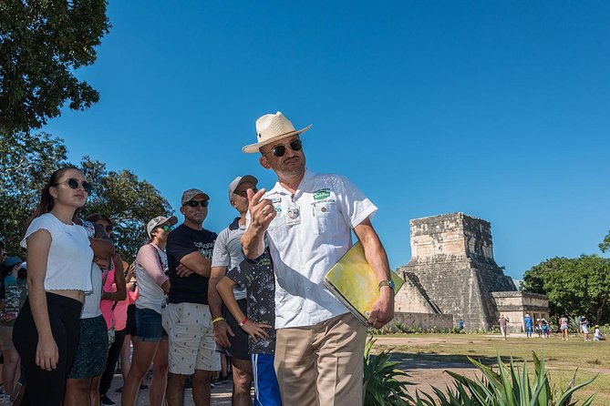 Chichén Itzá Tour with Cenote Xunáan, Valladolid & Lunch - The Chichén Itzá stop: pyramids, ball courts, and heat reality