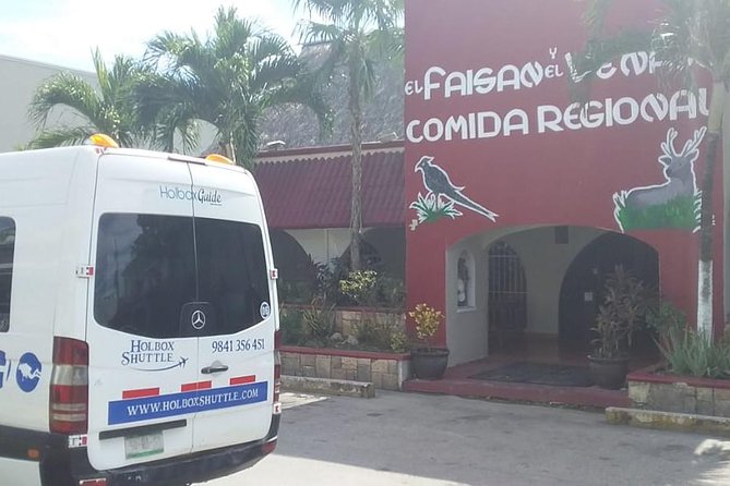 Chiquila Playa del Carmen Shared Shuttle - Where you meet in Chiquilá: GENESIS parking lot, sign in hand