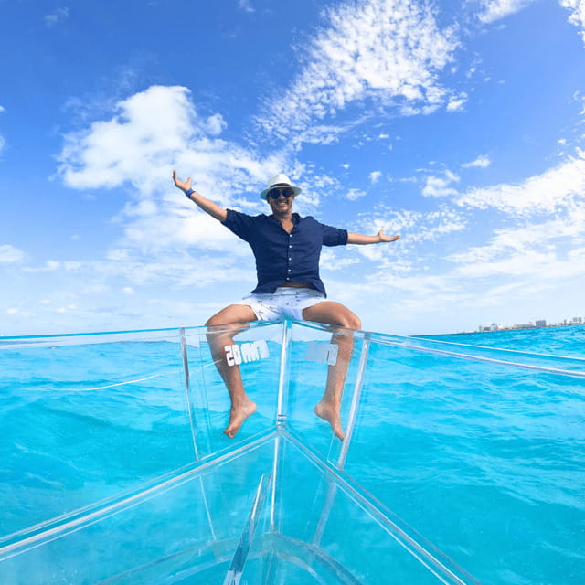 Clear Boat Tour from Cancun - Snorkeling and reef time: how to think about the water part