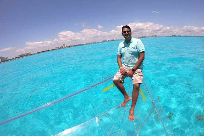 Clearboat: Glass-bottom boat ride to the Caribean Sea - What to expect during the 1 hour 15 minutes