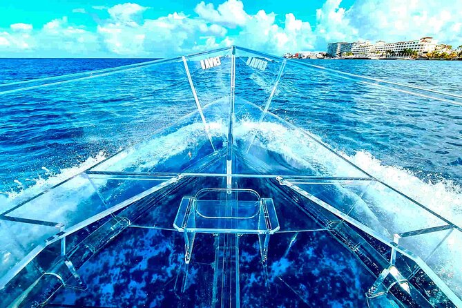 Clearboat in Cancun + Refreshments !! - How the Route Works: Lagoon First, Then Caribbean, Then Reef