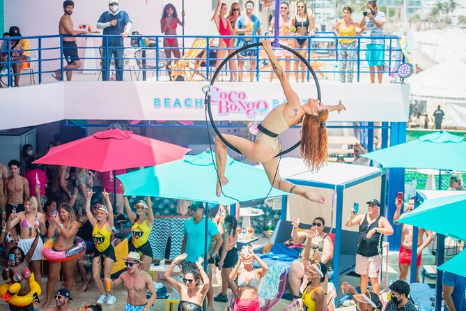 Coco Bongo Beach Club Day Party Premium Pass - Your 5-hour day party flow: from check-in to nonstop shows