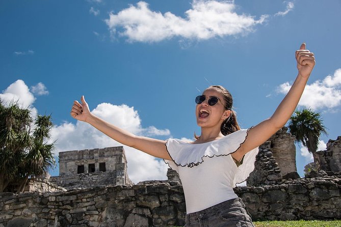 Day Trip To Tulum Mayan Ruins And Visit Cenote Nohoch With Lunch - Tulum Mayan Ruins: clifftop Castillo and a real sense of place