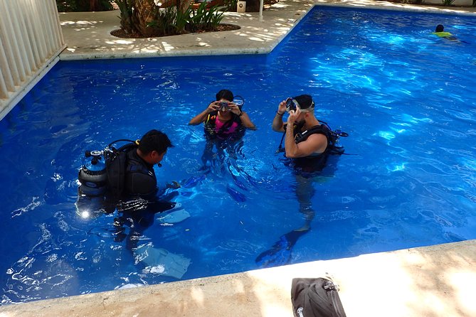Diving in the Mexican Caribbean for Beginners | 2 Tanks 2 Dives | All Inclusive - Pool Drills That Make the Ocean Feel Familiar