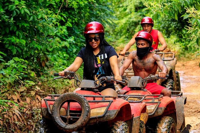 Drive An Atv, Live The Experience Of Ziplining And Swim On A Real Cenote - La Ruta de los Cenotes: the real mix of jungle adrenaline