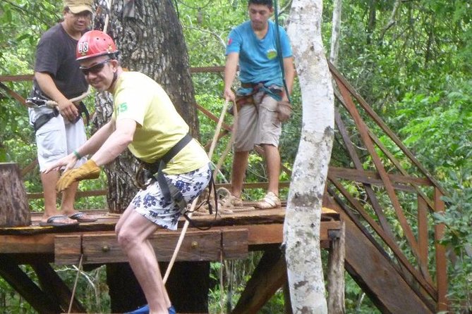 Drive An Atv, Live The Experience Of Ziplining And Swim On A Real Cenote - Ziplining in the jungle: guided flying, best with the right attitude