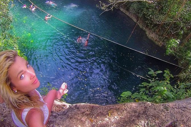 Drive An Atv, Live The Experience Of Ziplining And Swim On A Real Cenote - Group size and English guidance: how your day feels in practice