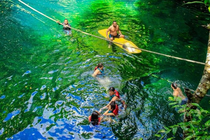 Drive An Atv, Live The Experience Of Ziplining And Swim On A Real Cenote - Shared ATV riding: fun speed, shared machine, and real jungle mess
