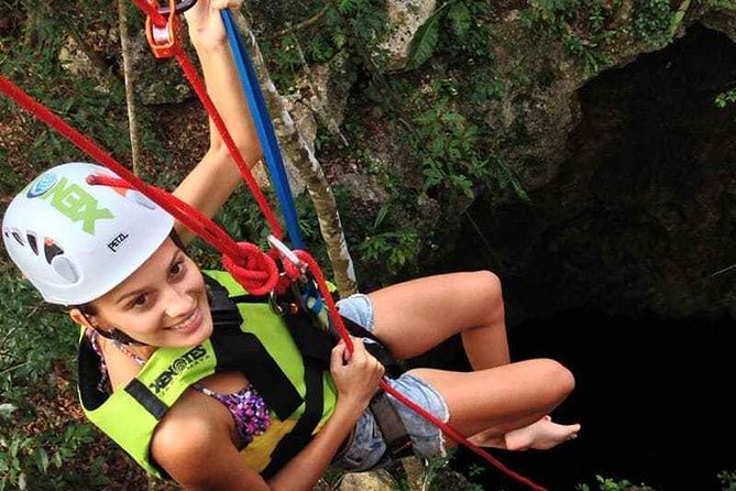Drive an Atv shared, swim in a Cenote and ziplines in the Cancun - Your Day Flow: ATV to Zip Lines to a Cenote Swim Reset