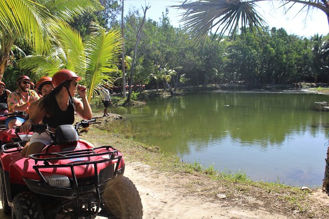 ENJOY the ADRENALINE and the SEA with an ATV and Wave Runner Tour - Stop 2: Playa Maroma Wave Runner on the Caribbean