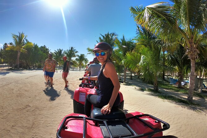 ENJOY the ADRENALINE and the SEA with an ATV and Wave Runner Tour - Lunch, Soft Drinks, and the Pace of a 3-Hour Adventure