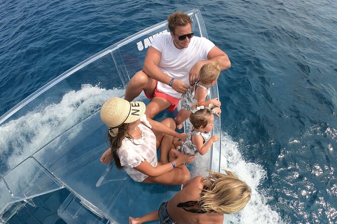 Excursion to Reefs in a transparent boat from Cancun - Meeting point on Blvd. Kukulcan: don’t wing it