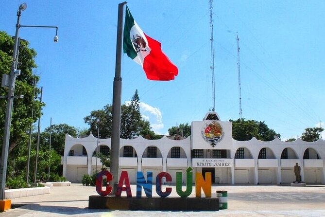 Explore Cancun City Tour! Round Bus transportation - City Hall orientation: a quick look at Cancun’s local side