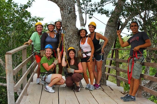 Extreme Experience From Cancun (Atv Shared, Zipline and Cenote) - Zipline through the jungle: short, fast, and about safety