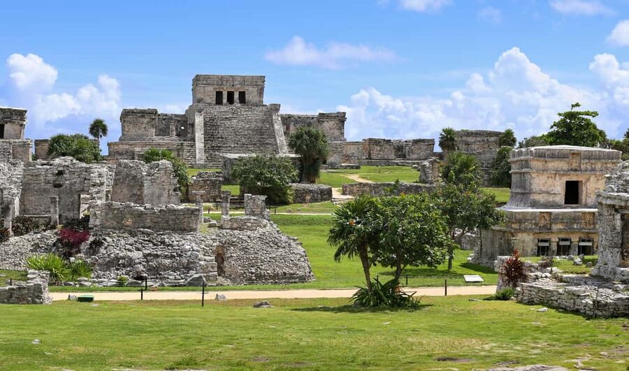 From Cancun: Coba, Tulum & Mayan Traditions Guided Tour - Cenote Mariposa swim stop with lunch and free time
