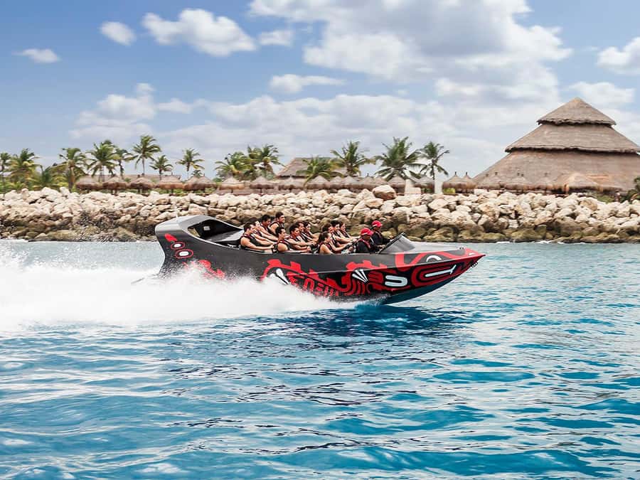 From Cancun: Complete Combo to Xcaret Park! - The Cultural Side: Equestrian, Papantla Flyers, and Pre-Hispanic Dances