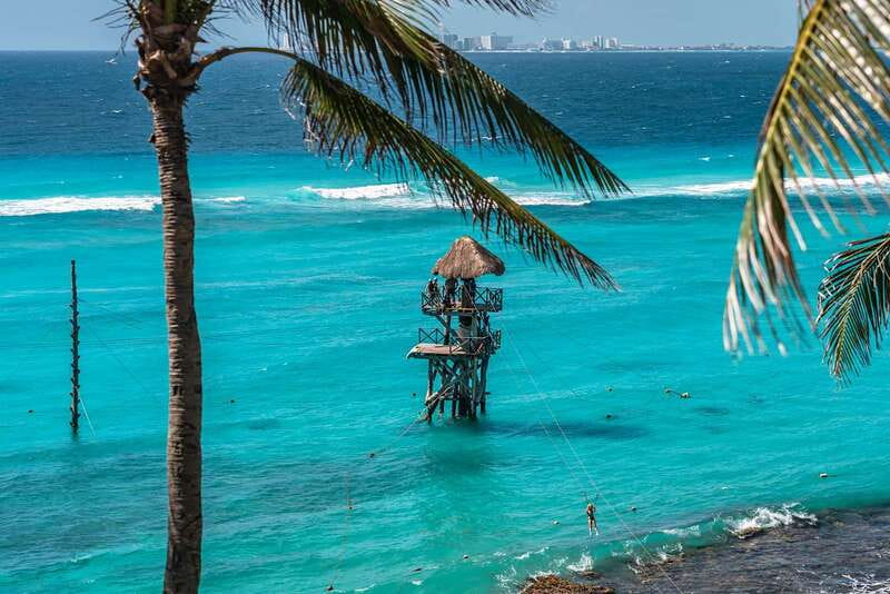 From Cancun: Garrafon Reef Park Admission with Ferry Tickets - Kayaks and zip-lines: fun, but sea conditions control the pace