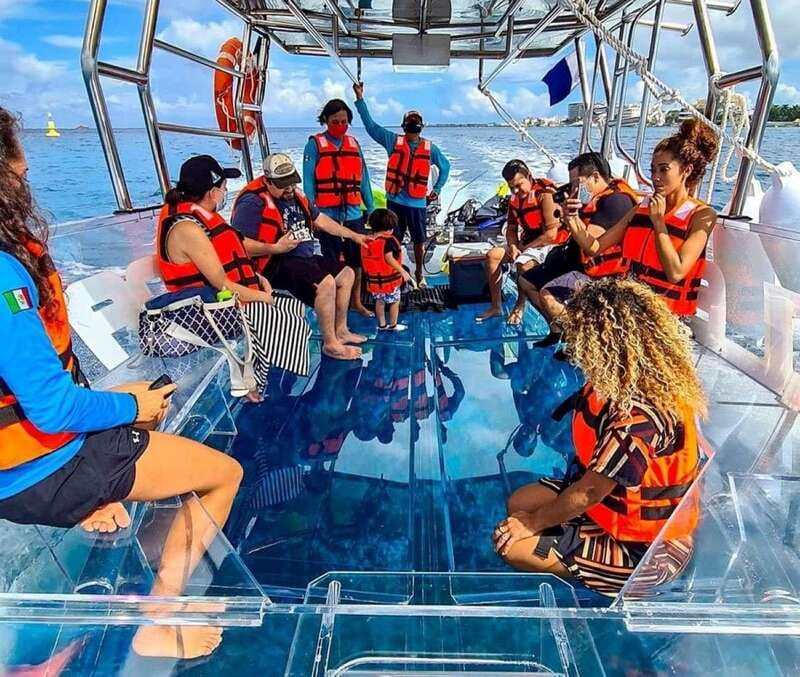 From Cancun: Glass Boat Sightseeing Trip - Key things to know before you go
