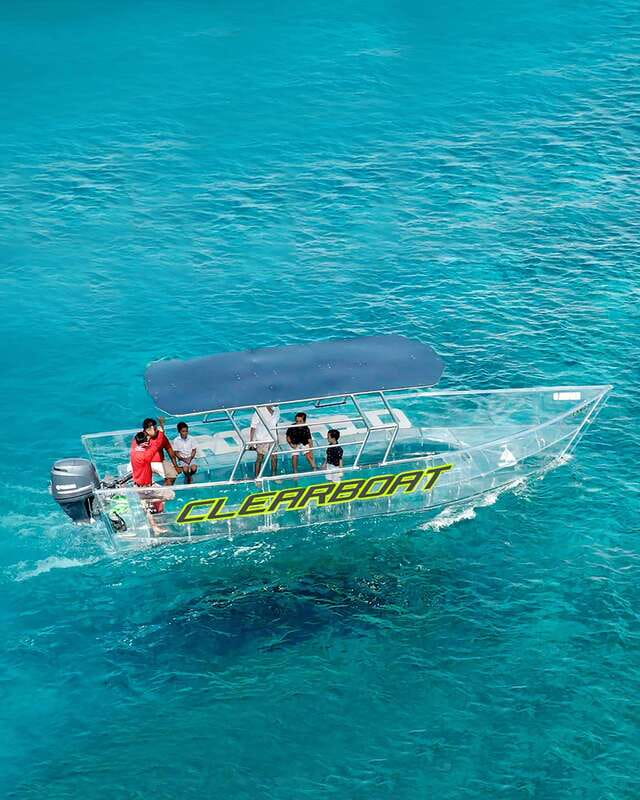From Cancun: Glass Boat Sightseeing Trip - The 75-minute flow: what happens and how to make each part count
