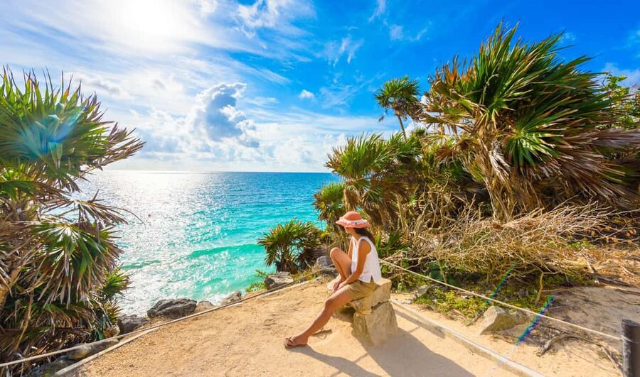 From Cancun: Tulum, Cenote and Turtle Swim Tour at Akumal - How This 10-Hour Akumal Turtle Swim Day Really Works