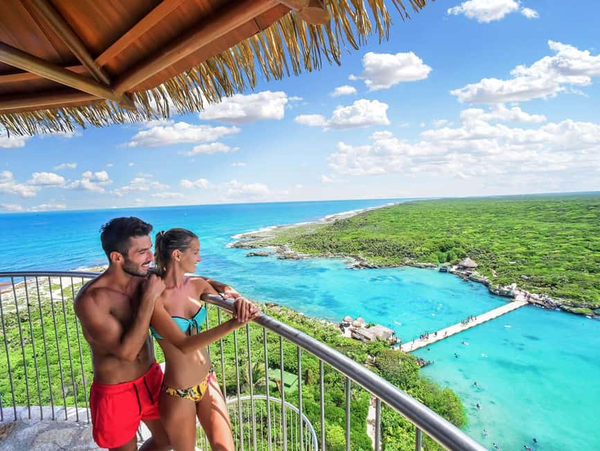 From Cancun: Xel-Há All-Inclusive Park - Unlimited snorkeling: the part that makes it feel like a deal