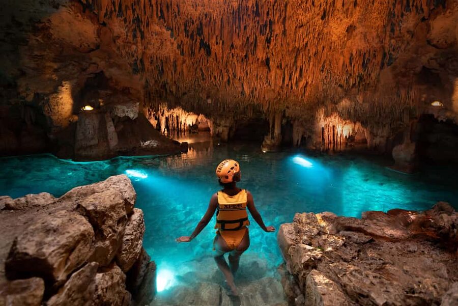 From Cancun: Xplor Park Admission, Full Day - Getting there: bus pickup, punctuality, and the voucher rule